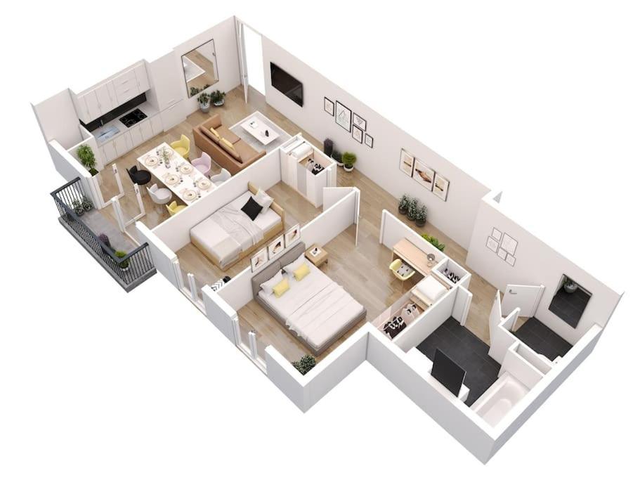Paris & Disneyland - 2Min From Train Station - Free Private Parking Villiers-sur-Marne Eksteriør billede